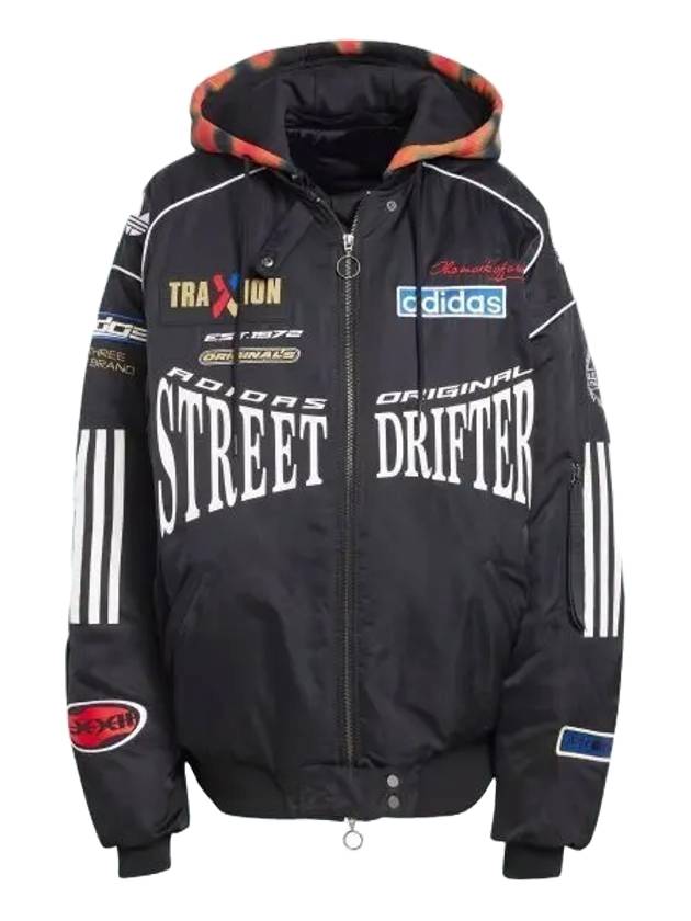 Rasant Moto Bomber Jacket Black - ADIDAS - BALAAN 1