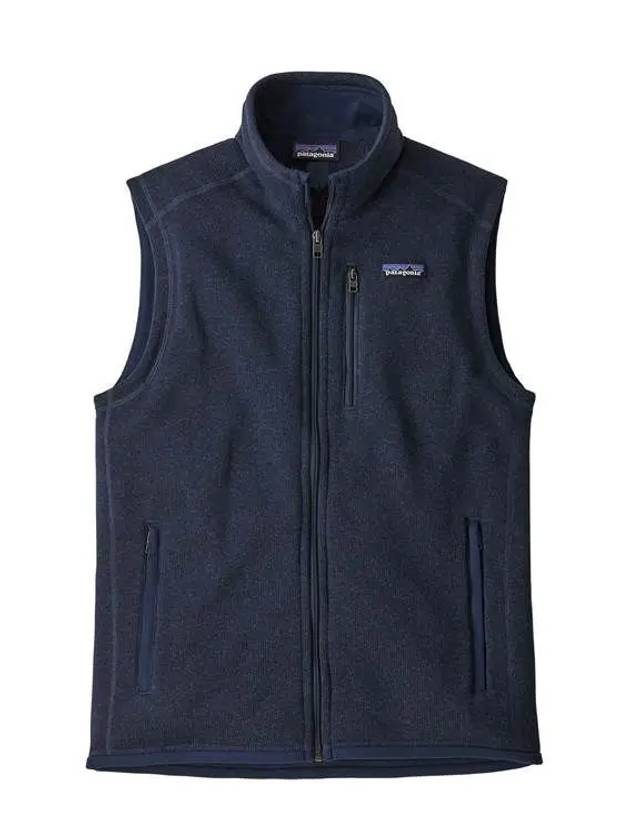 Men's Better Better Fleece Vest Navy - PATAGONIA - BALAAN 2