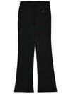 Flared Cotton Track Pants Black - ROLLING STUDIOS - BALAAN 3