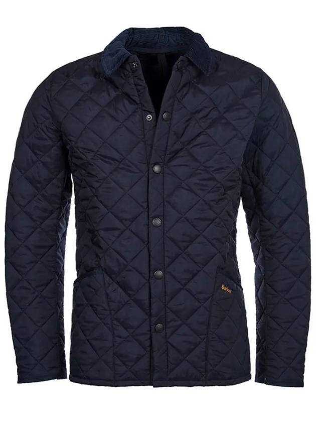 Riddesdale Quilted Jacket Navy - BARBOUR - BALAAN 3