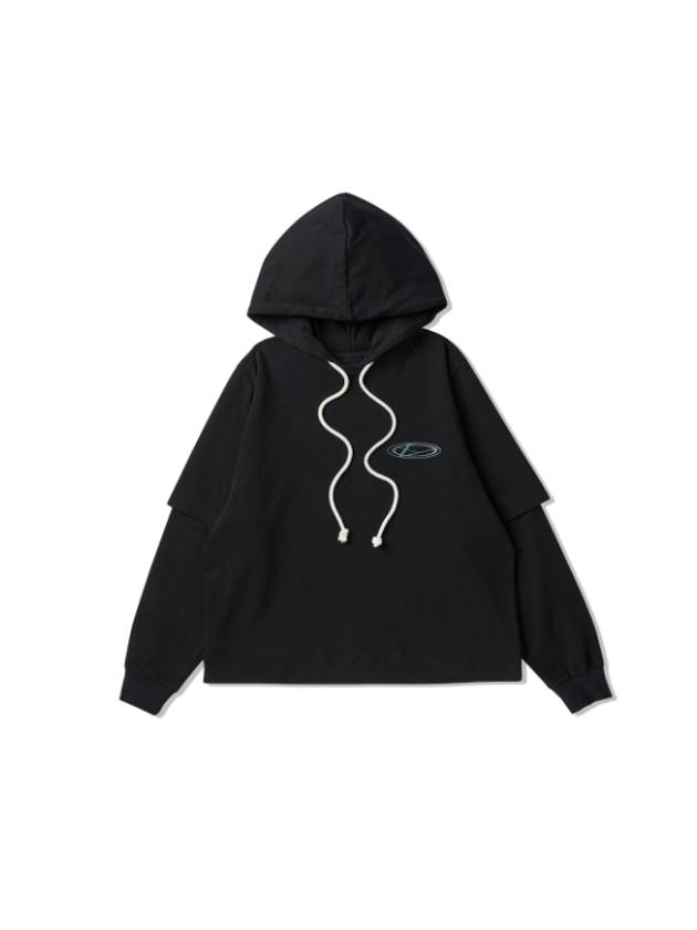 VA LAYERED HOODIEBLACK - VAEKCIE - BALAAN 2