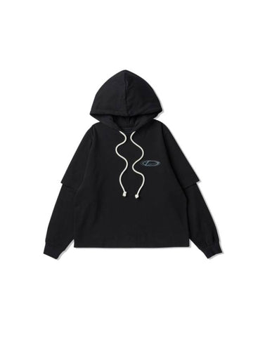 VA LAYERED HOODIEBLACK - VAEKCIE - BALAAN 1