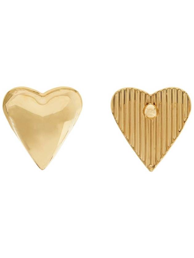 Bombe Heart Stud Earrings AA2B068LA011 - ALAIA - BALAAN 4