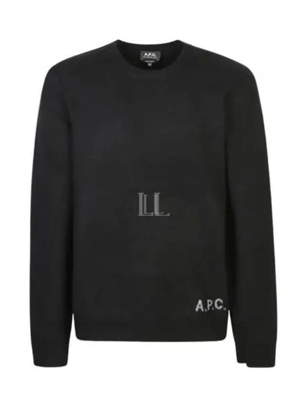 Edward Intarsia Knit Top Black - A.P.C. - BALAAN 2