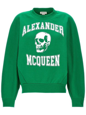 Alexander McQueen 'Varsity Skull' Sweatshirt - ALEXANDER MCQUEEN - BALAAN 1