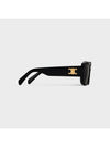 Eyewear Triomphe 04 Rectangle Sunglasses Black - CELINE - BALAAN 4