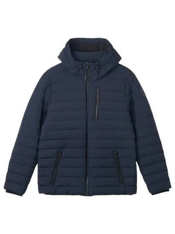 puffer hood padded jacket navy - MOOSE KNUCKLES - BALAAN 1