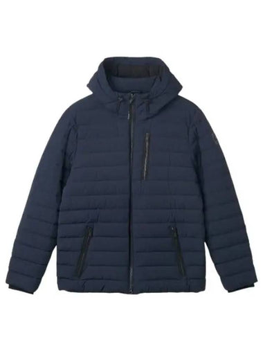 puffer hood padded jacket navy - MOOSE KNUCKLES - BALAAN 1