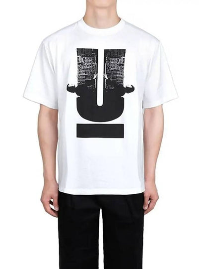 Men's Graphic Printing Round White Short Sleeve UC1B3807 WH - UNDERCOVER - BALAAN 2