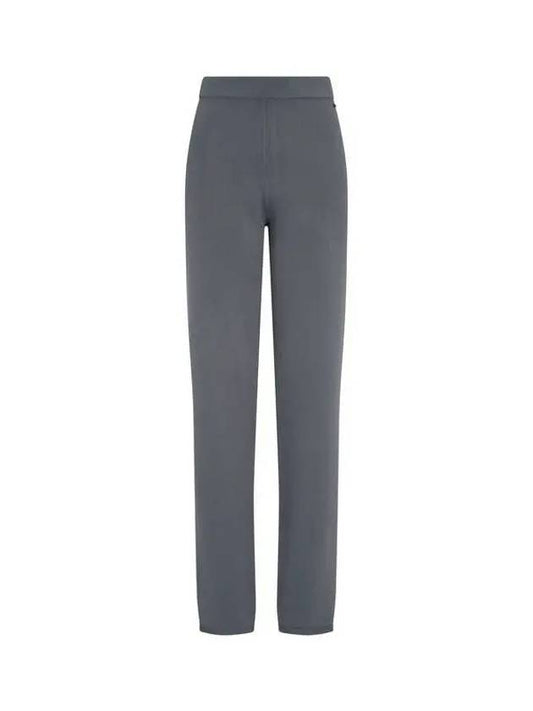 Armani Wonder Week 10 Women s Ribbed Hem Banding Knit Pants Dark Gray 271079 - ARMANI EXCHANGE - BALAAN 1