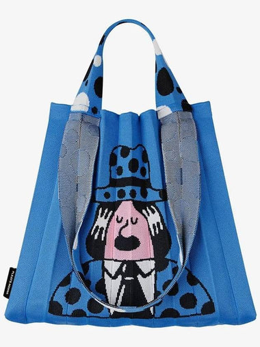 Superfiction Two Way Shopper Bag Blue - PLEATSMAMA - BALAAN 1