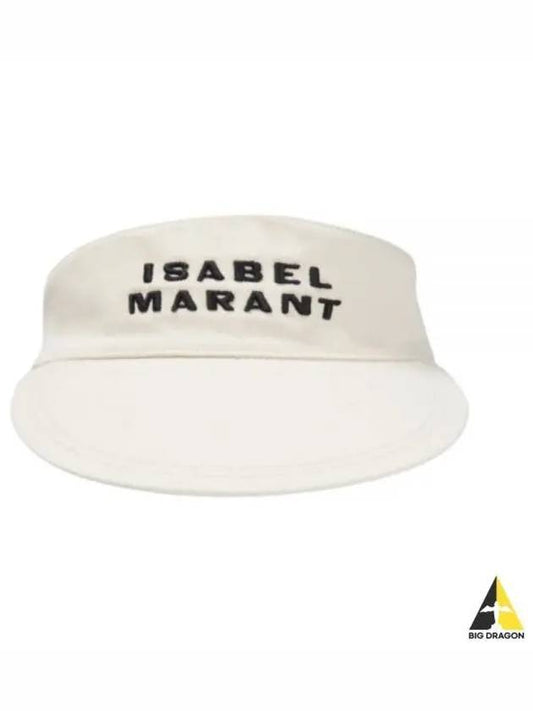 Tyry Logo Visor Cap Ivory - ISABEL MARANT - BALAAN 2