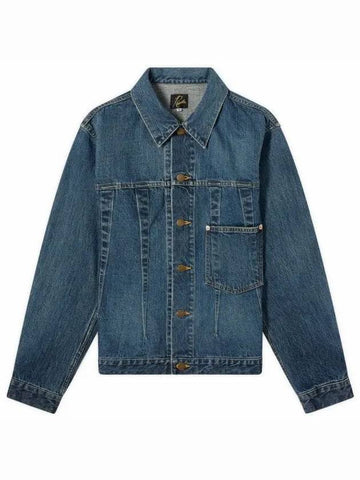 24 Darts Jean Jacket INDIGO OT177 - NEEDLES - BALAAN 1