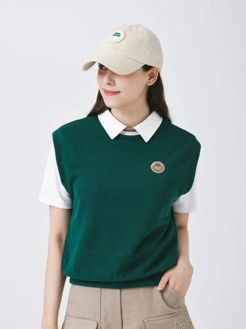 Signature Combination Jersey Vest D GREEN - MONBIRDIE GOLF - BALAAN 1