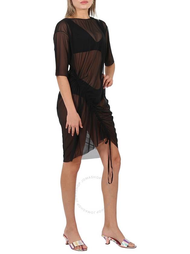 Wolford Ladies Black Transparent Soft Tulle Yoon Beach Cover Up, Size Small - WOLFORD - BALAAN 2