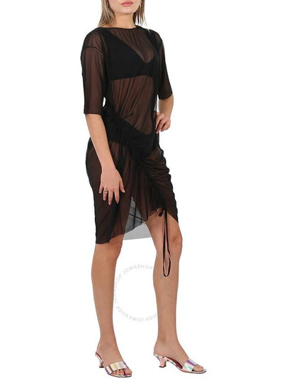 Wolford Ladies Black Transparent Soft Tulle Yoon Beach Cover Up, Size Small - WOLFORD - BALAAN 2