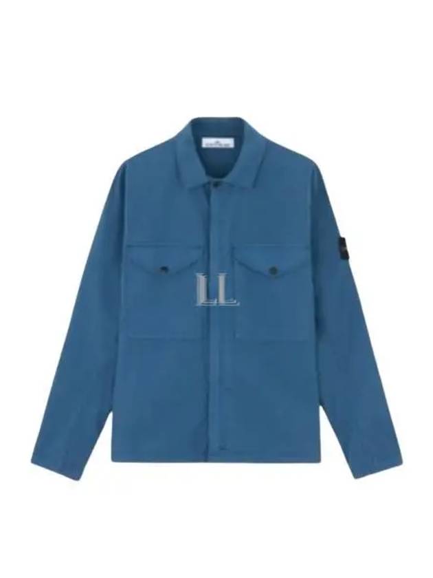 Wapen Zip-Up Jacket Blue - STONE ISLAND - BALAAN 2