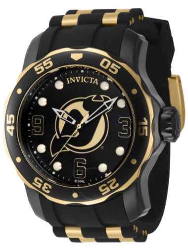 Invicta NHL New Jersey Devils Quartz Black Dial Men's Watch 42310 - INVICTA - BALAAN 1