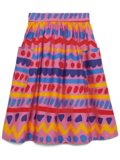 Kids Striped Skirt 8Q7AB0 Z0146 999MC - STELLA MCCARTNEY - BALAAN 2