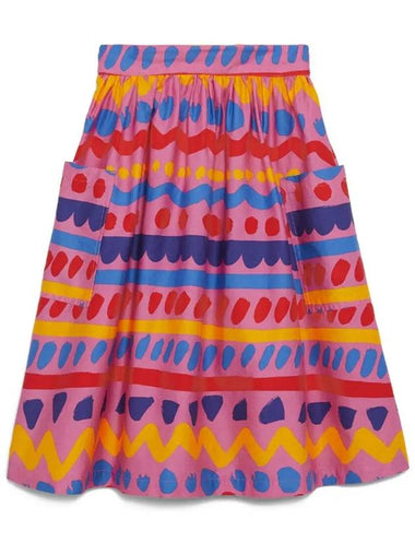 Kids Striped Skirt 8Q7AB0 Z0146 999MC - STELLA MCCARTNEY - BALAAN 1