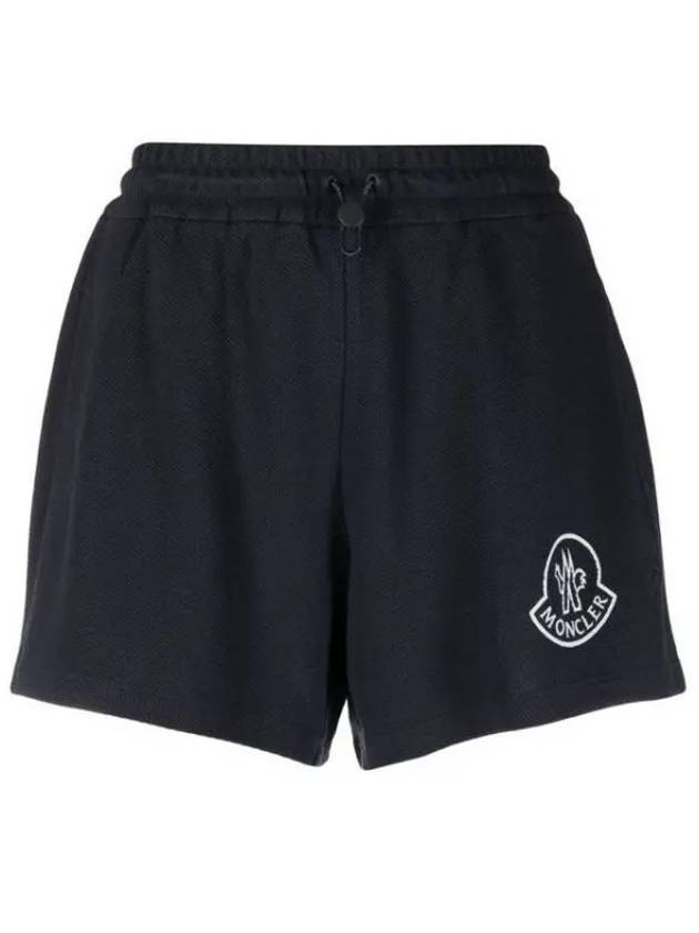 8H00020 89A0X 778 Logo Short Pants 660913 - MONCLER - BALAAN 1