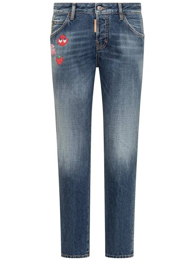 patch detail denim jeans S72LB0690S30309 - DSQUARED2 - BALAAN 2