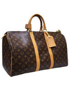 Women s M41428 Monogram Canvas Keepall 45 Travel Tote Bag - LOUIS VUITTON - BALAAN 4