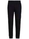 Lens Wappen Cargo Jogger Track Pants Black - CP COMPANY - BALAAN 1