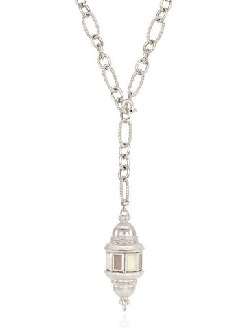 Streetlight 2way Silver Necklace - CHAMBRILLER - BALAAN 1