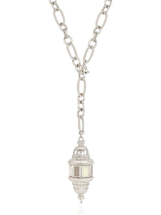 Streetlight 2way Silver Necklace - CHAMBRILLER - BALAAN 1