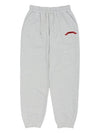 Macas Logo Sweat Track Pants Oatmeal - MACASITE - BALAAN 2