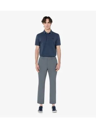 Men s Easy Slacks Charcoal Gray - LACOSTE - BALAAN 1