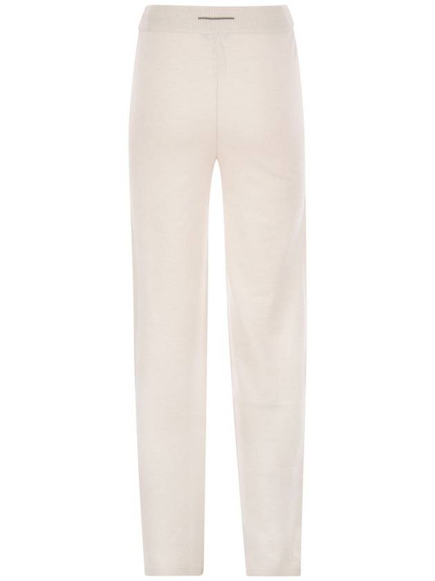 Wool, silk and cashmere knit trousers - PESERICO - BALAAN 2