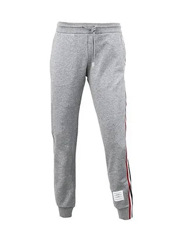 Women's Loop Back Stripe Track Pants Grey - THOM BROWNE - BALAAN 2