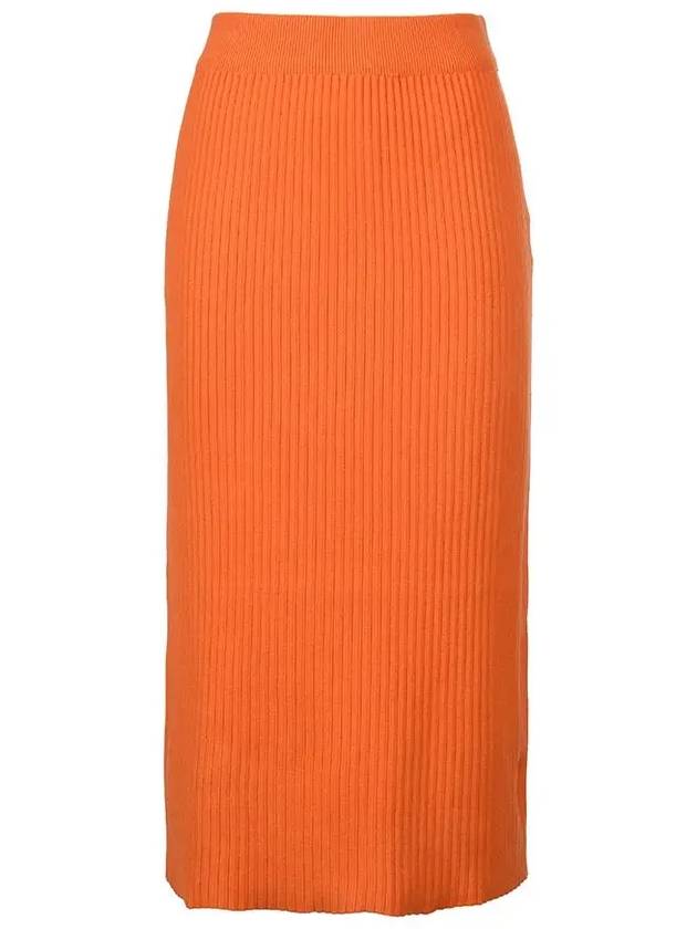 Playable hot color knit long H-line skirt - P_LABEL - BALAAN 6