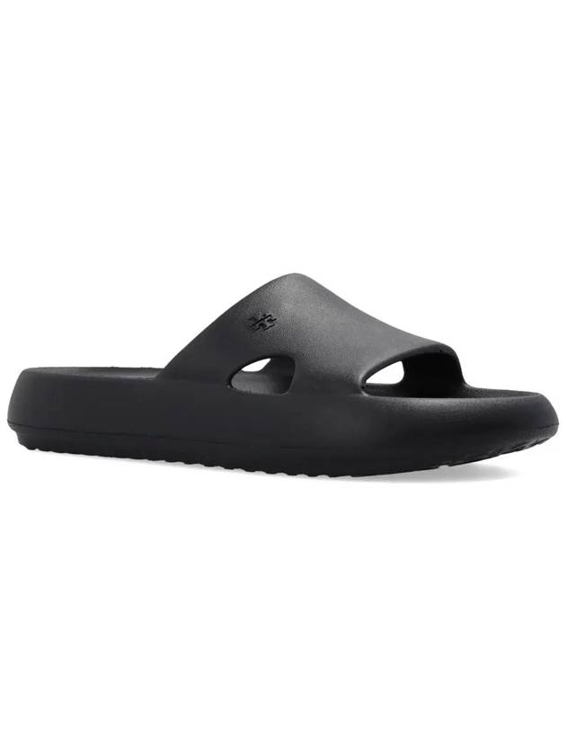 Shower Slippers Black - TORY BURCH - BALAAN 3