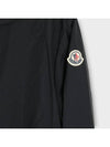 Fegeo Logo Patch Zip Up Hoodie Black - MONCLER - BALAAN 5