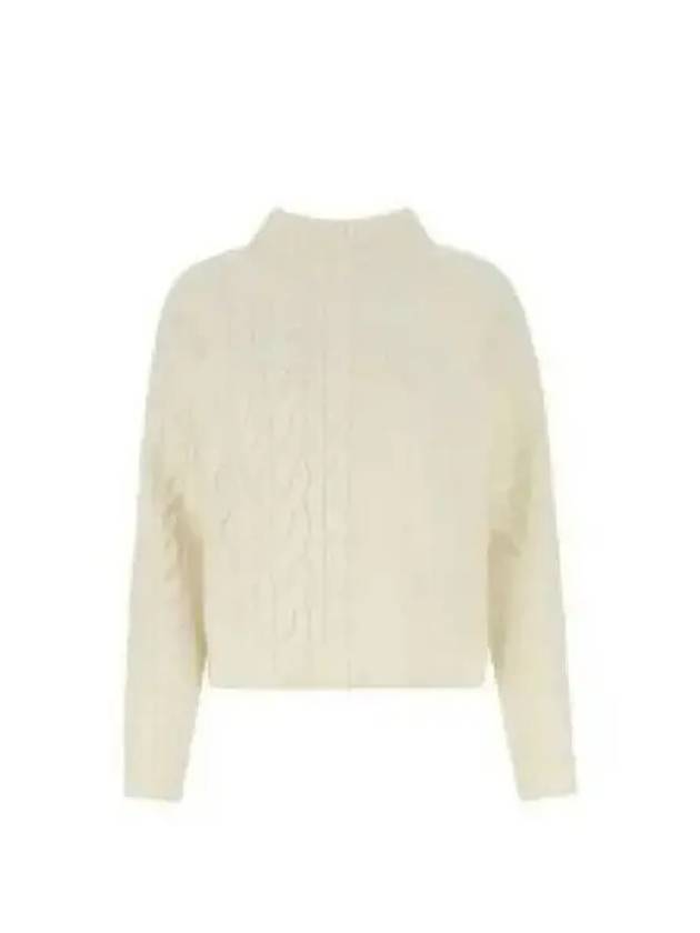 Accordo Cashmere Wool Knit Top White - MAX MARA - BALAAN 2