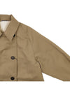 Candida Double Breasted Trench Coat Showerproof Fabric Camel - MAX MARA - BALAAN 7