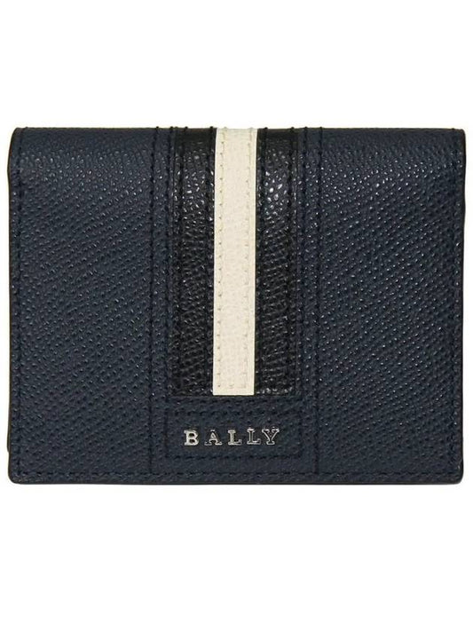 Tolder Card Wallet Navy - BALLY - BALAAN.