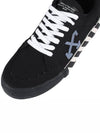 Vulcanised Low-Top Sneakers Black - OFF WHITE - BALAAN 8