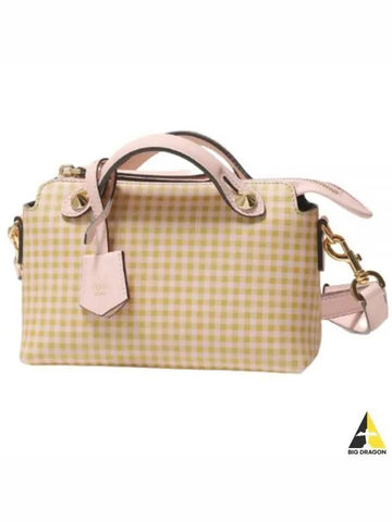 By the Way Check Shoulder Bag Pink 8BL145 ACYP - FENDI - BALAAN 1