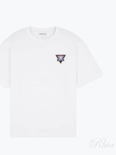 Surf Collage Oversize Short Sleeve T-Shirt White - MAISON KITSUNE - BALAAN 2