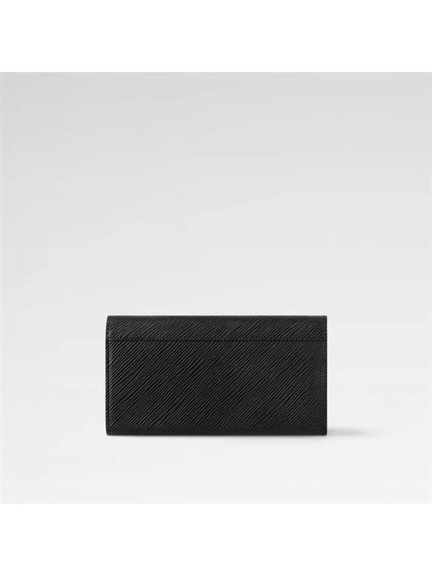 Epi Grain Twist Long Wallet Black - LOUIS VUITTON - BALAAN 7