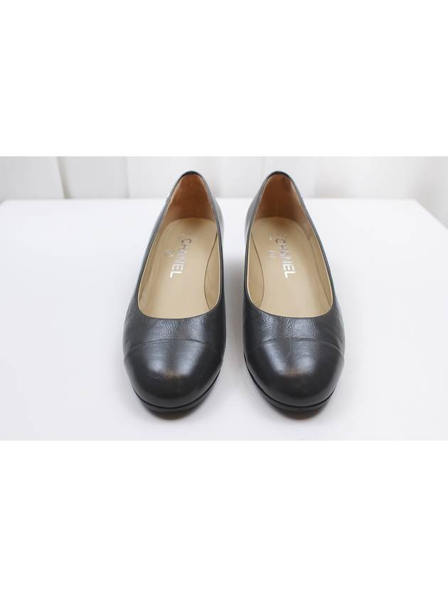 CC navy pumps size 36 5 - CHANEL - BALAAN 1