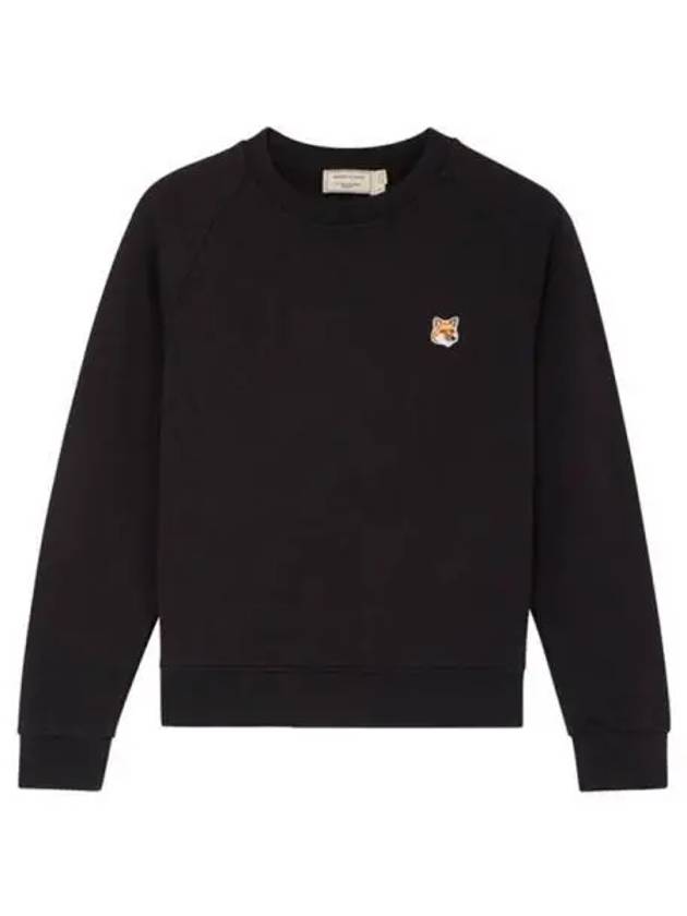 Fox Head Patch Adjusted Sweatshirt Black - MAISON KITSUNE - BALAAN 2