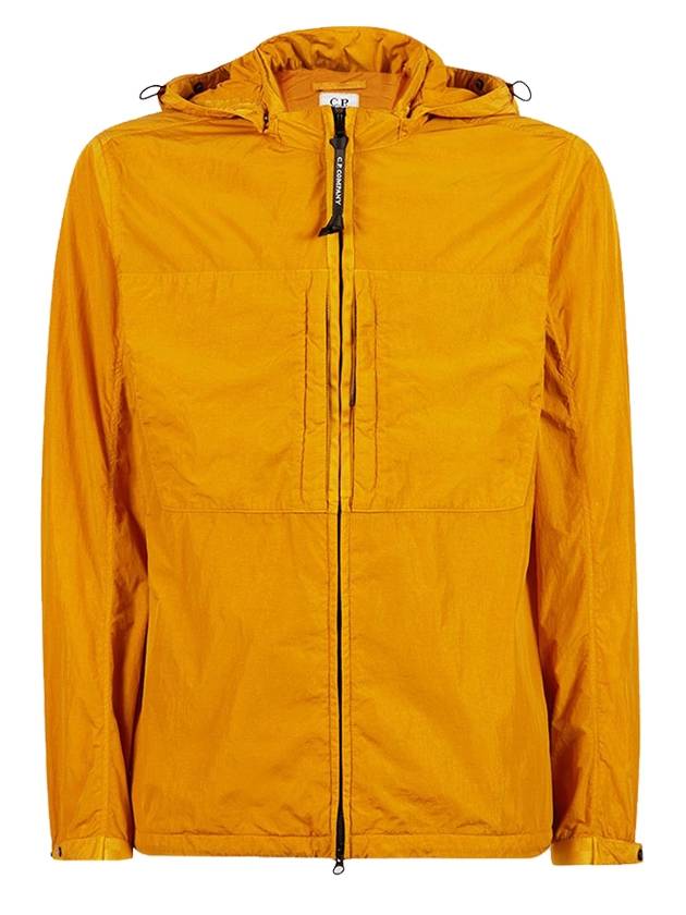 Men's Goggles Over Hooded Jacket Orange - CP COMPANY - BALAAN 1