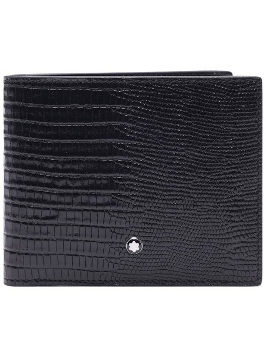 Meisterstuck Lizard 6CC Halfwallet Black - MONTBLANC - BALAAN 2