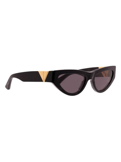 Eyewear Cat Eye Sunglasses Black - BOTTEGA VENETA - BALAAN 2