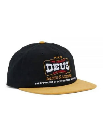 DEUS Buckle Up Cap DMF247617 BLK - DEUS EX MACHINA - BALAAN 1